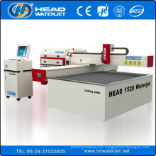 Table dimension 1500*2000mm water jet for working with 1-10mm steel metal cutting